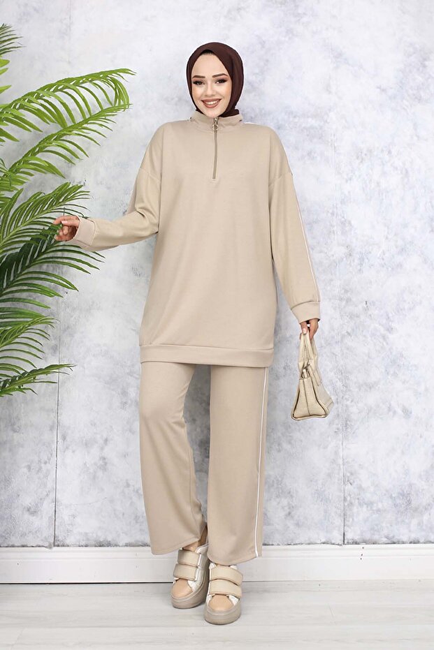 Double Suit Set - Beige 3367