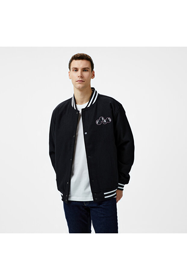 Scuttle Baseball Jacket VN000HMNBLK1 - 1