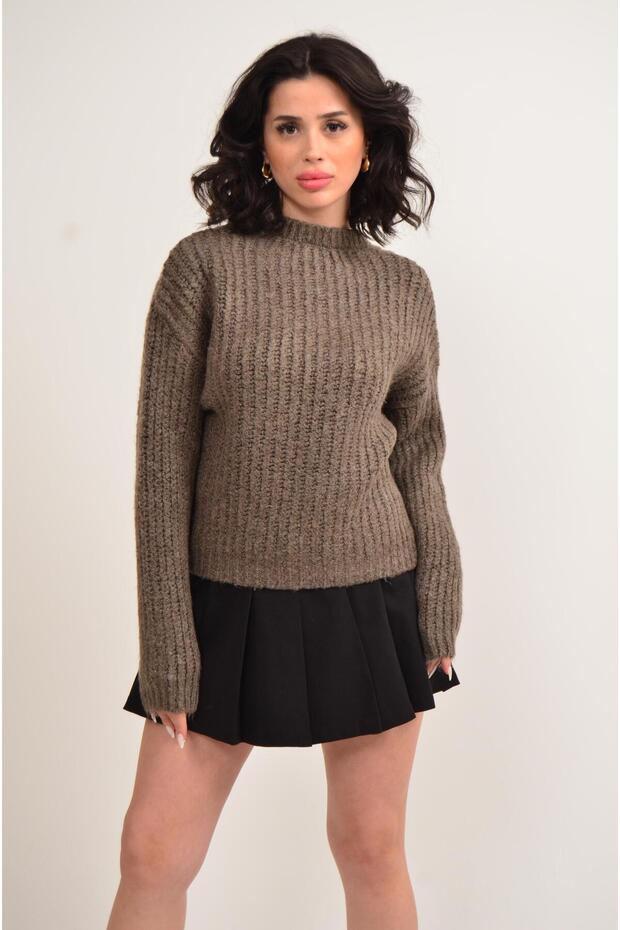 Triko Kadın Kazak - 1