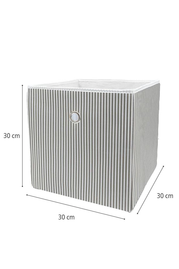 2 Adet Çok Amaçlı Raf Organizer Saklama Kutusu 30 X 30 X 3 - 7