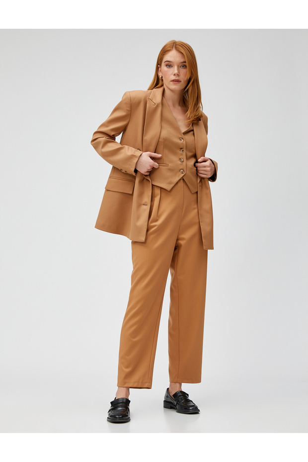 Women's Camel Hair Jeans