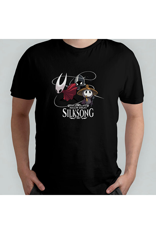 Hollow Knight 100% Cotton Crew Neck T-Shirt Model 2