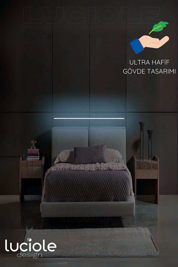 Rgb Led Abajur Aplik Gece Lambası Lambader Renkli Uzaktan Kumandalı Işık - Ledtube15 - 6