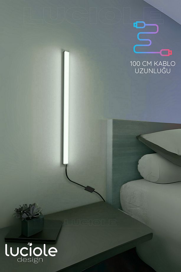 2 Adet Mini Led Lambader Uzaktan Kumandalı 4 Farklı Mod - 16 Farklı Renk Minis - 3