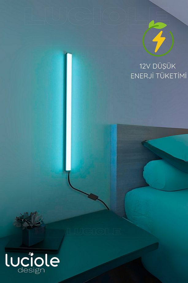 2 Adet Mini Led Lambader Uzaktan Kumandalı 4 Farklı Mod - 16 Farklı Renk Minis - 4