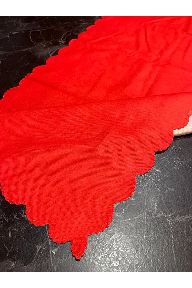 Runner simplu roșu simplu - 3