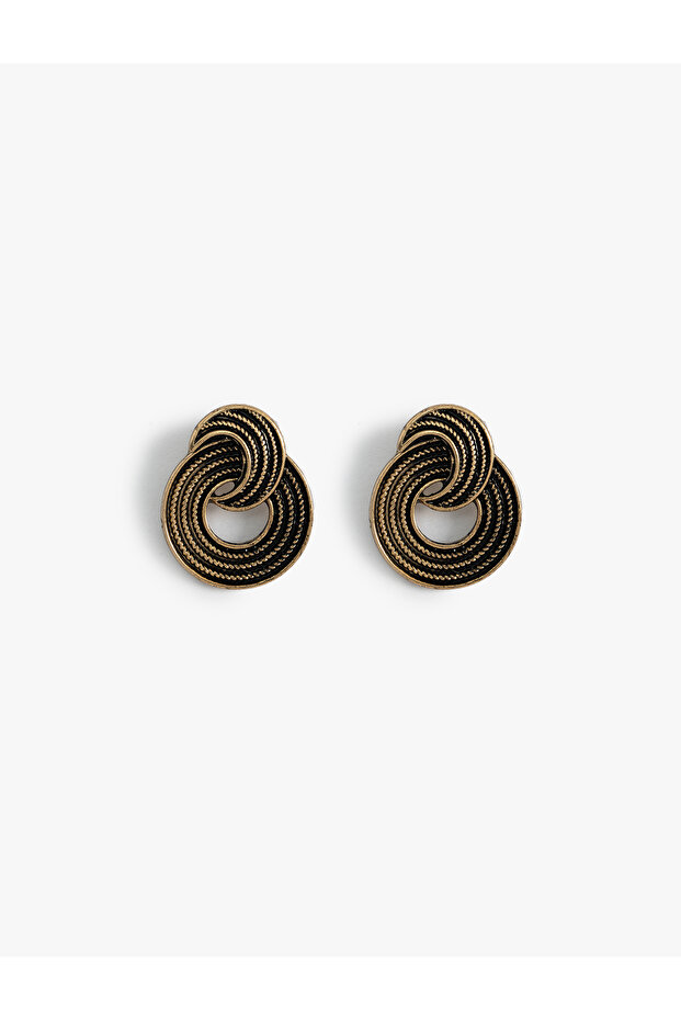 Textured Geometric Earrings