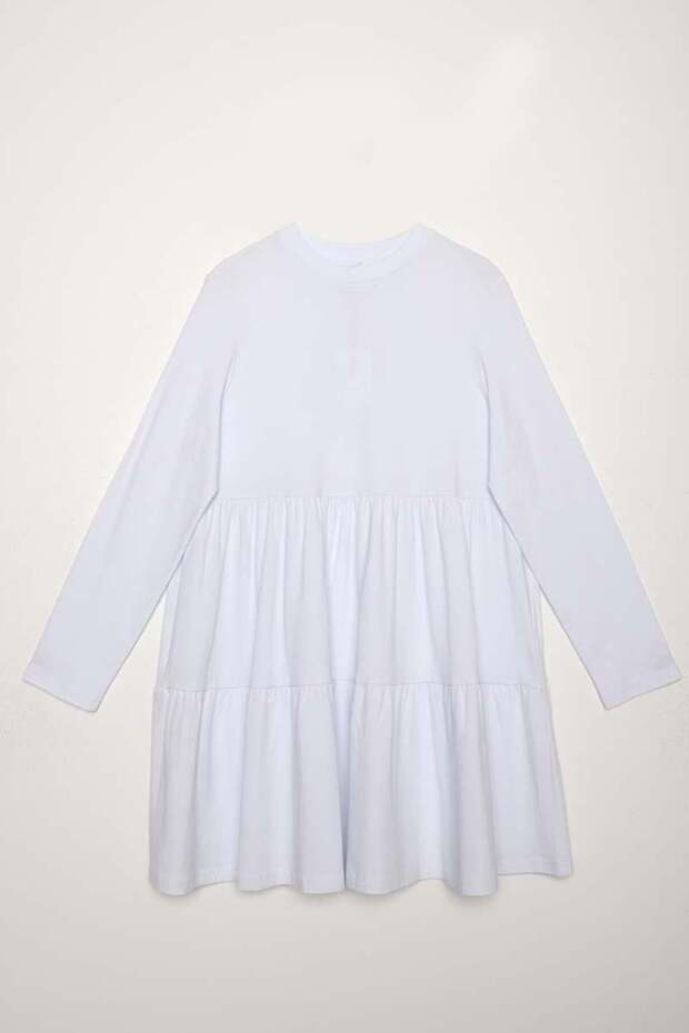 تونيك برباط من القطن الأبيض - 7