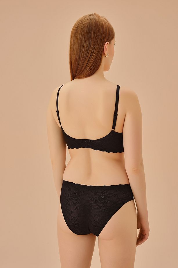 Invisible Soft Dantelli Slip Külot - 4