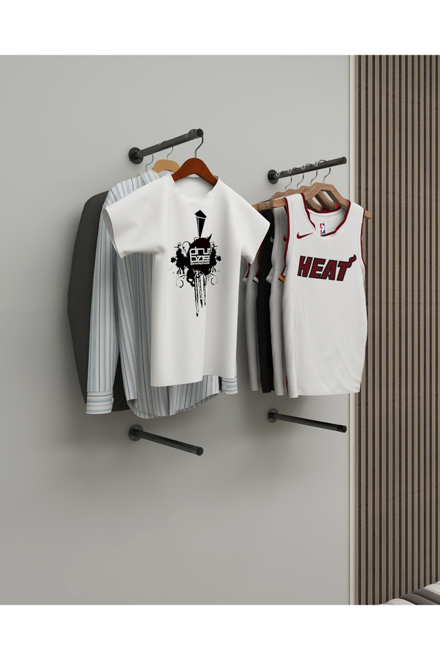 ELBİSE ASKILIĞI , TEKLİ BORUDAN TASARIM ASKILIK , MAĞAZA ASKILIĞI - 6