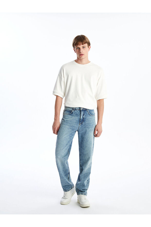 Ozmarka New Season Baggy Fit Men's Jean Trousers