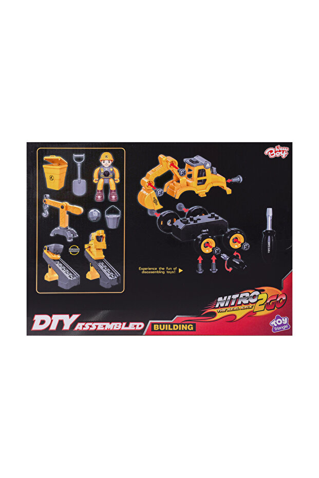 مجموعة السيارة والتجميع 11 قطعة - 2