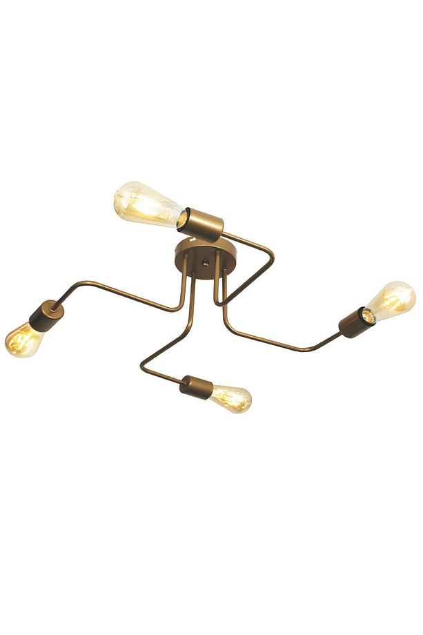 Ahtapot 4 Lü Eskitme Plafonyer/tavana Monte Modern Avize - 2