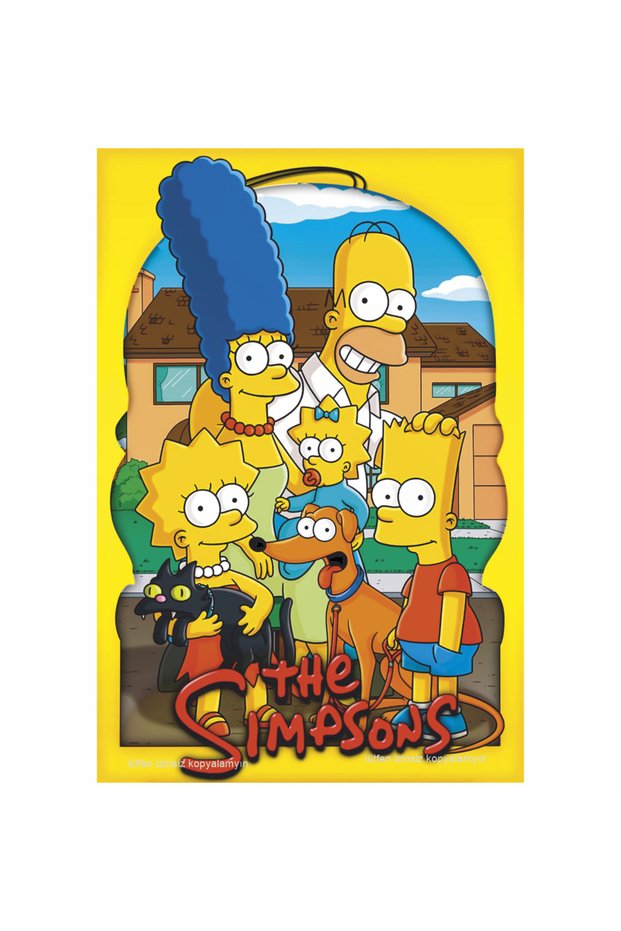 The Simpsons Pop Art Style Home Decoration Painting Retro Wood Poster