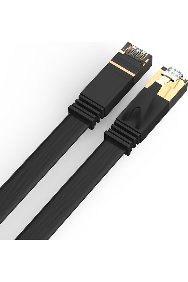 Cat7 Ethernet RJ45 600MHz 10GBPS Modem İnternet Kablosu 10m 15m Modem PS5 Switch Xbox Tam uyumlu - 5