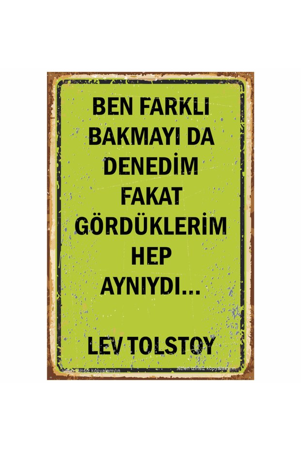 Lev Tolstoy Inspirational Quotes Literature Poetry Home Decor Painting Gift Retro Wooden Poster