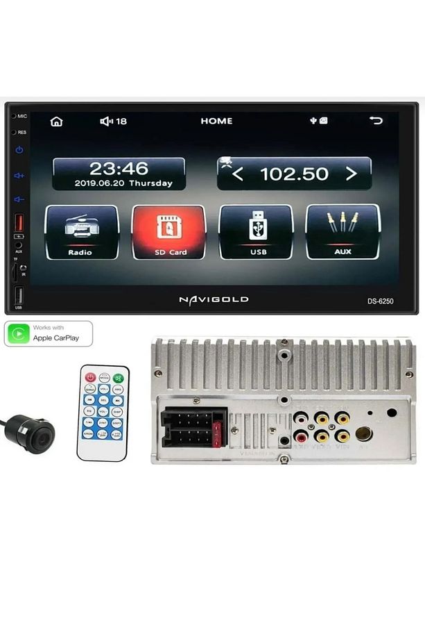 Ds-6250 Car Playli Oto Teyp Multimedya (ANDROİD DEĞİLDİR) Ful Hd 7'' Bluetooth-çift Usb 4x55w - 2