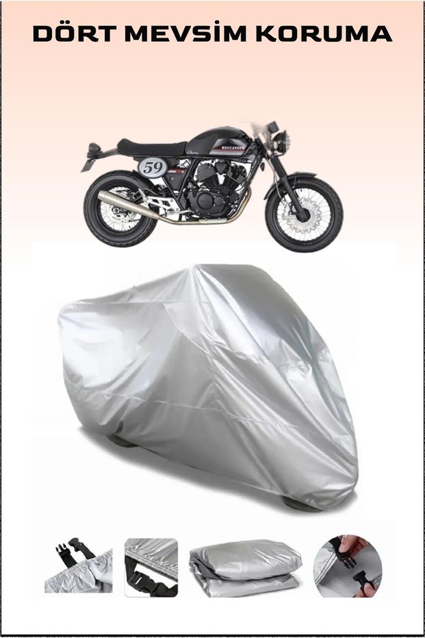 Motorcycle Cover/Engine Protector Compatible with Mondial 250i and Buccaneer