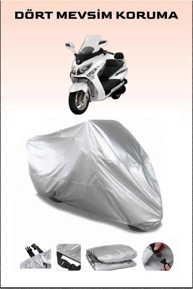 Motorcycle Cover/Engine Protector Compatible with Sym GTS 250i Evo