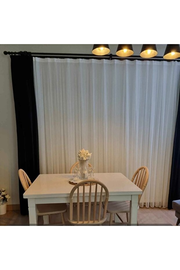 Ada Sandalye 2'li Cilasız Ahşap Ham - 8