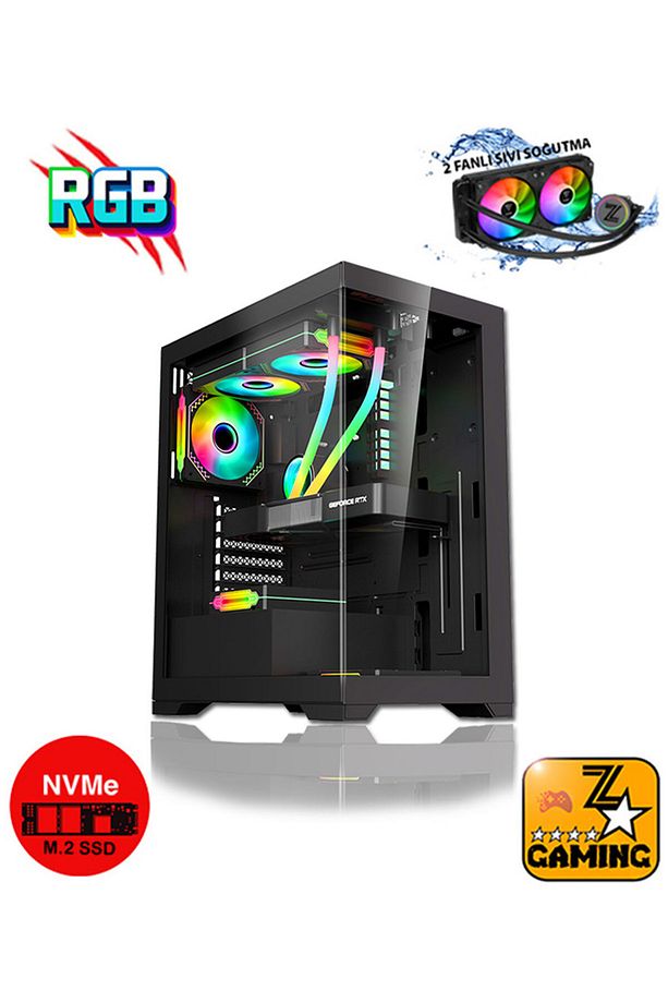 Scorpion X5 Ryzen 7 5700X 32GB DDR4 RAM 512GB NVMe M.2 SSD Gtx1660 6GB Oyuncu Masaüstü Bilgisayar - 4