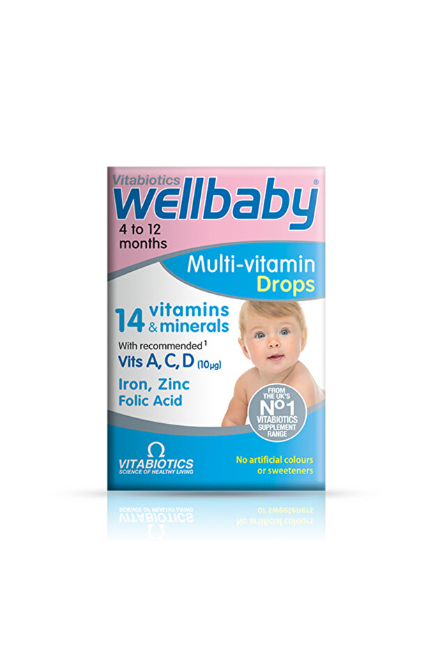 Wellbaby Multivitamin Drops, 30ml