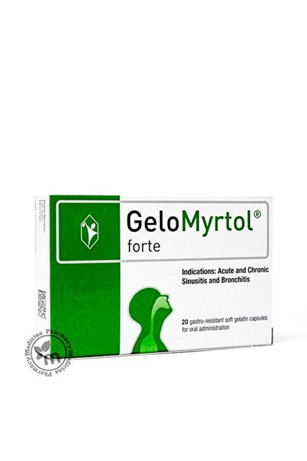 Gelomyrtol Forte Capsules, 20 Capsules