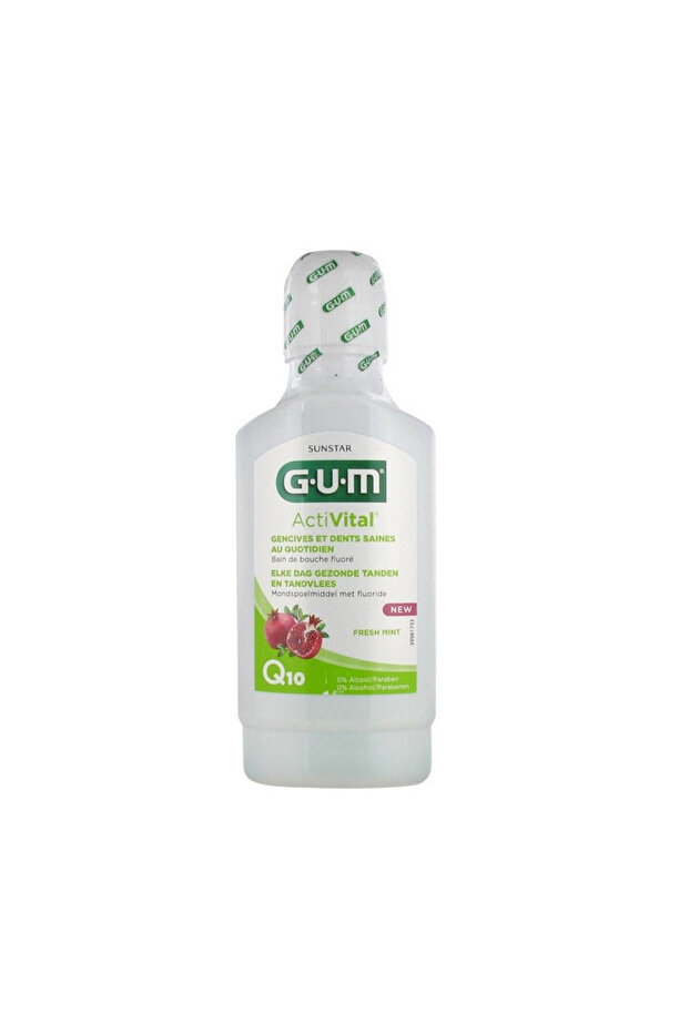 Gum Activital Fresh Minth Mouthrinse Mouthwash, 300ml