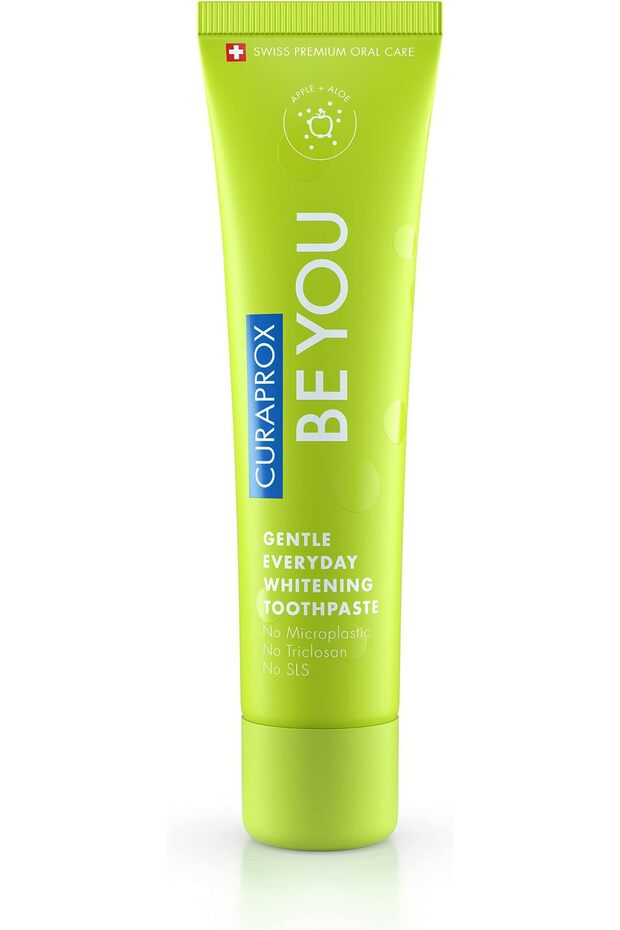 Be You Apple + Aloe Vera Toothpaste, 60ml, Green