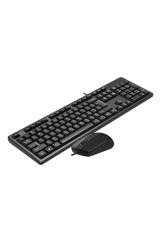 Kr-3330, Siyah, Usb Kablolu, Türkçe Q, Multimedya, Klavye Mouse Set - 3