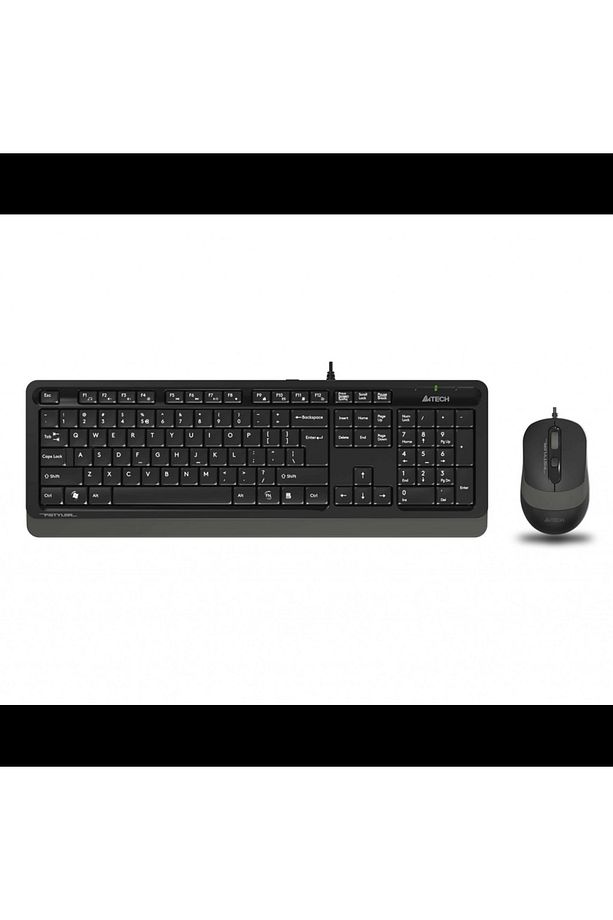 F1010, Gri, Fstyler, Usb Kablolu, Türkçe Q, Multimedya, Klavye Mouse Set - 1