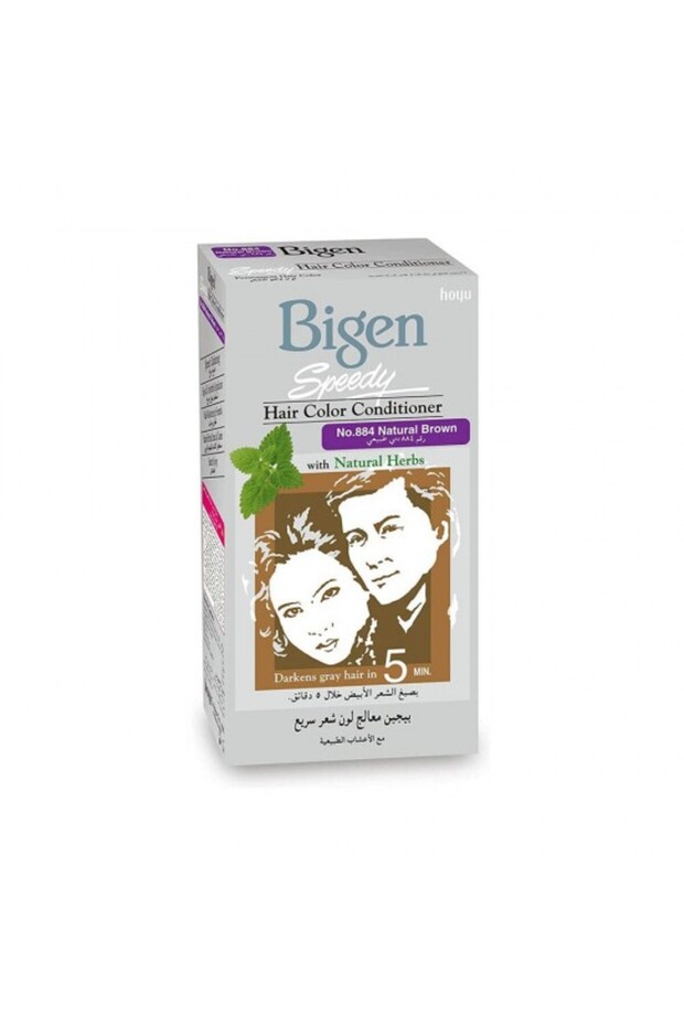 BIGEN HAIR COLOR NO 884 NATURAL BROWN