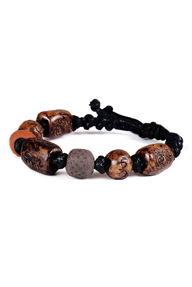 Maya Ajbit Unisex Natural String Unisex Bracelet