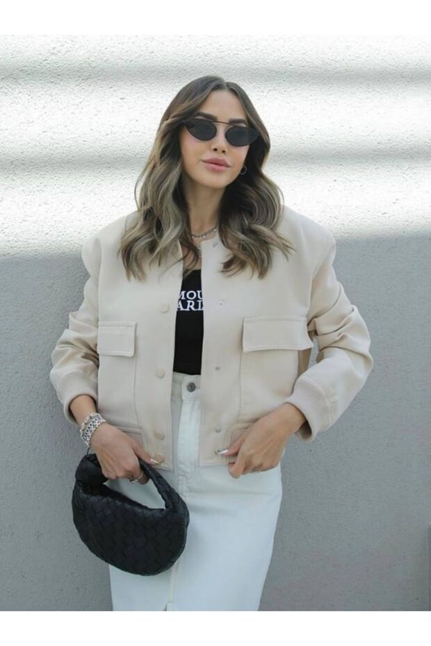 Lined Women's Seasonal Bomber Jacket