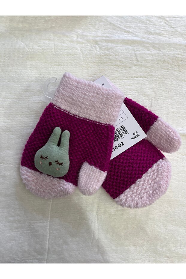 Kız bebek tek parmak eldiven - 3