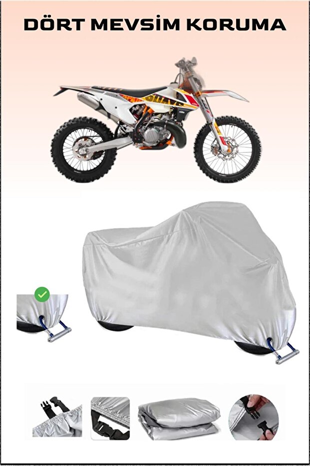 KTM 250 EXC-F ستة أيام - دراجة نارية متينة مع قفل ومقاوم للماء