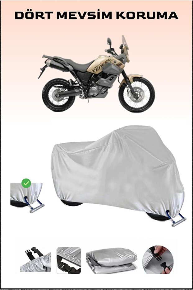 Yamaha XTZ 660Z Tenere - دراجة نارية متينة متوافقة مع القفل وآمنة ومقاومة للماء
