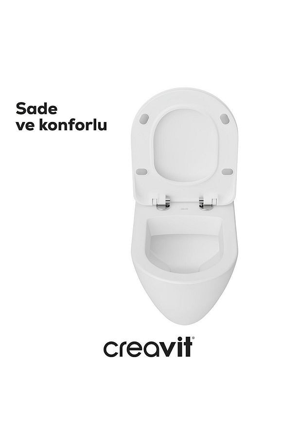 Terra Asma Klozet & Duck Termoplast Yavaş Kapanan Kapak Set - 4