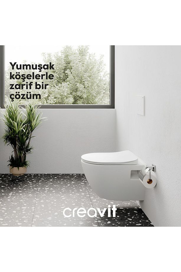 Terra Asma Klozet & Duck Termoplast Yavaş Kapanan Kapak Set - 3