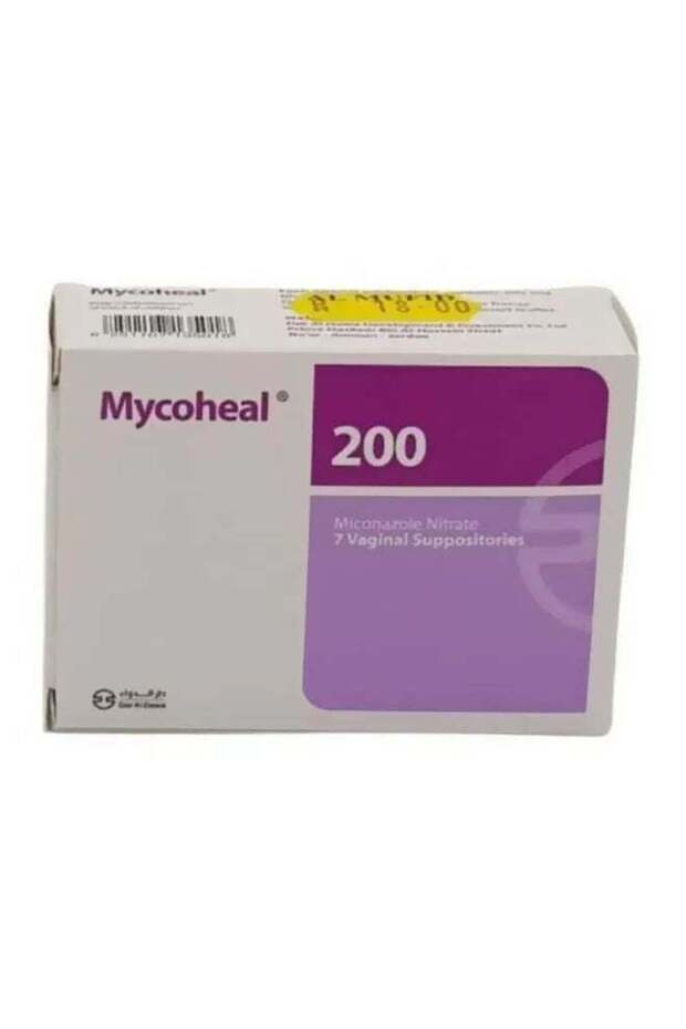 Mycoheal 200Mg Vag Supp 7S