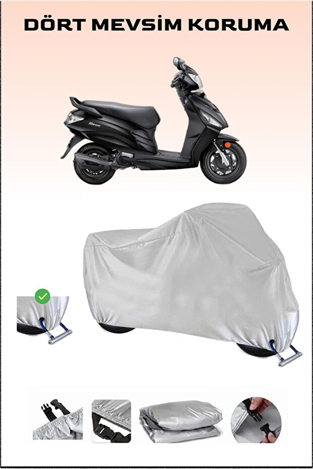 قماش مشمع للدراجات النارية Hero Dash VX 110 - قماش متين وآمن ومقاوم للماء