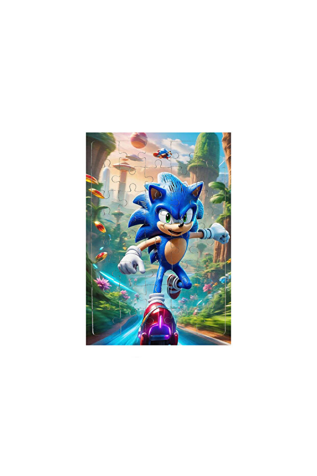 Sonic Tablolu Puzzle 99 Parça - 1