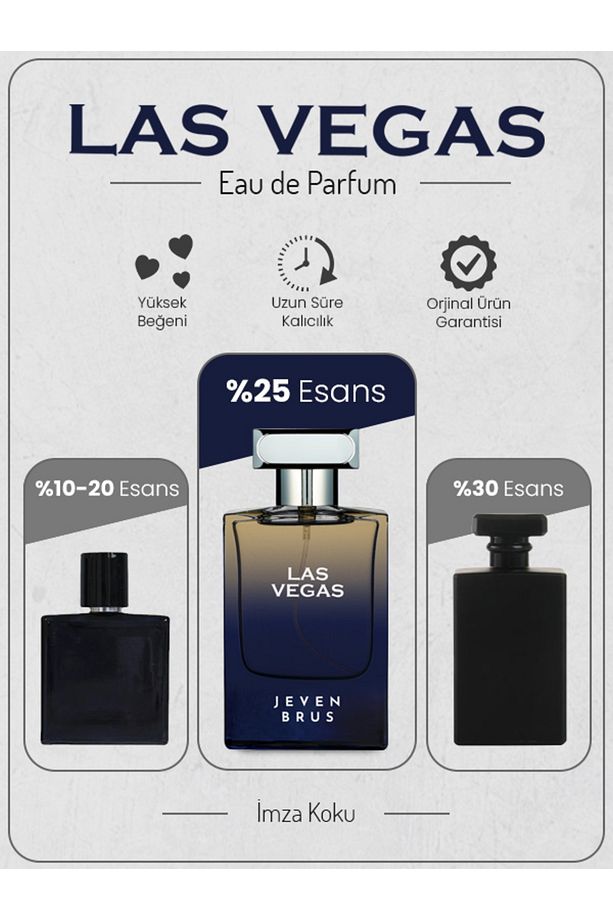 Las Vegas Erkek Parfüm - Edp 50 ml - 3