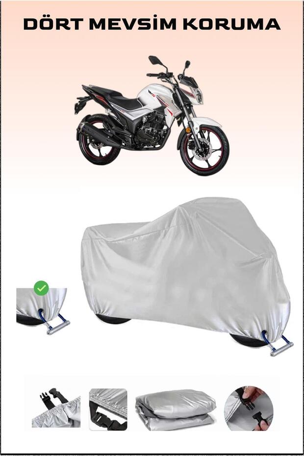 RKS Titanium 220 - قماش مشمع للدراجات النارية متوافق وآمن ومقاوم للماء