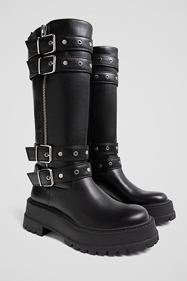 Tokalı düz bot - 3