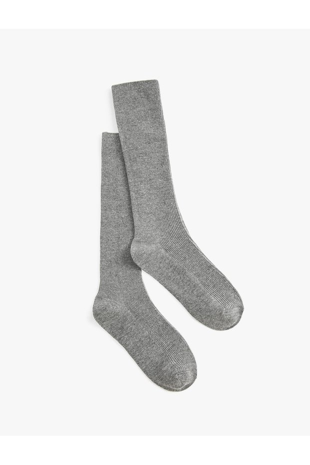 Textured Long Socks