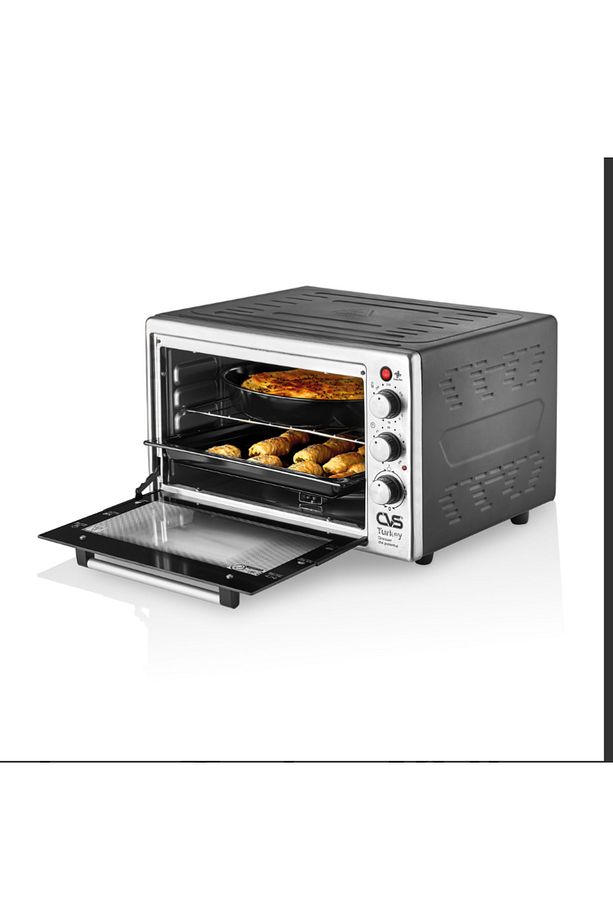 Dn 3976 Gurme İnox Turbo 40 Lt.Midi Fırın - 1