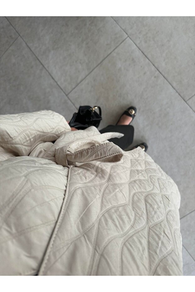 Apitone Lined Side Tie Jacket - 4