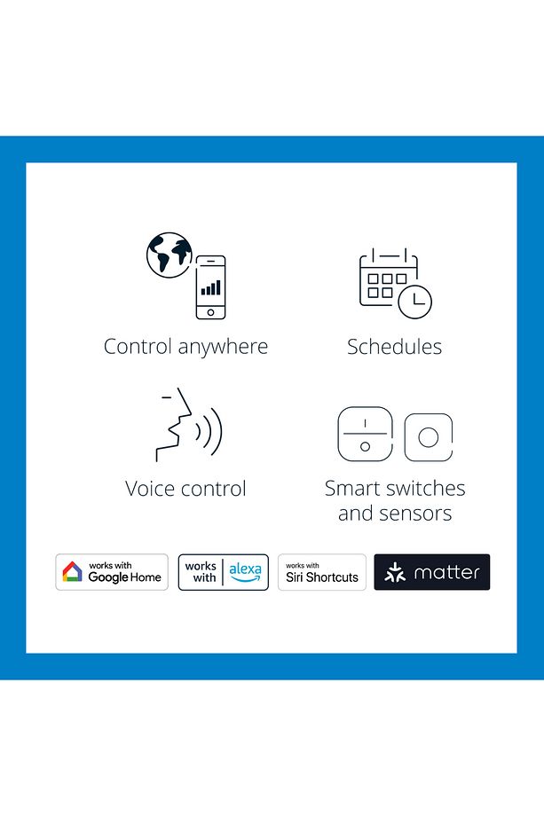 Renkli Ambiyans Akıllı Led Şerit 2 Metre (Güç Adaptörü dahildir) (Matter, Google Home, Alexa Uyumlu) - 9