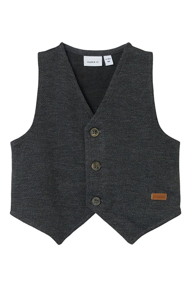 Nbmroxo Waistcoat Gray 13236164
